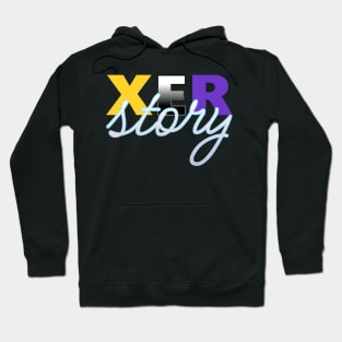 Xerstory womens history month neopronoun nonbinary trans pride flag Hoodie